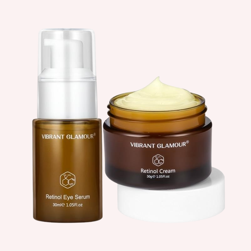 Retinol Face Cream & Eye Serum